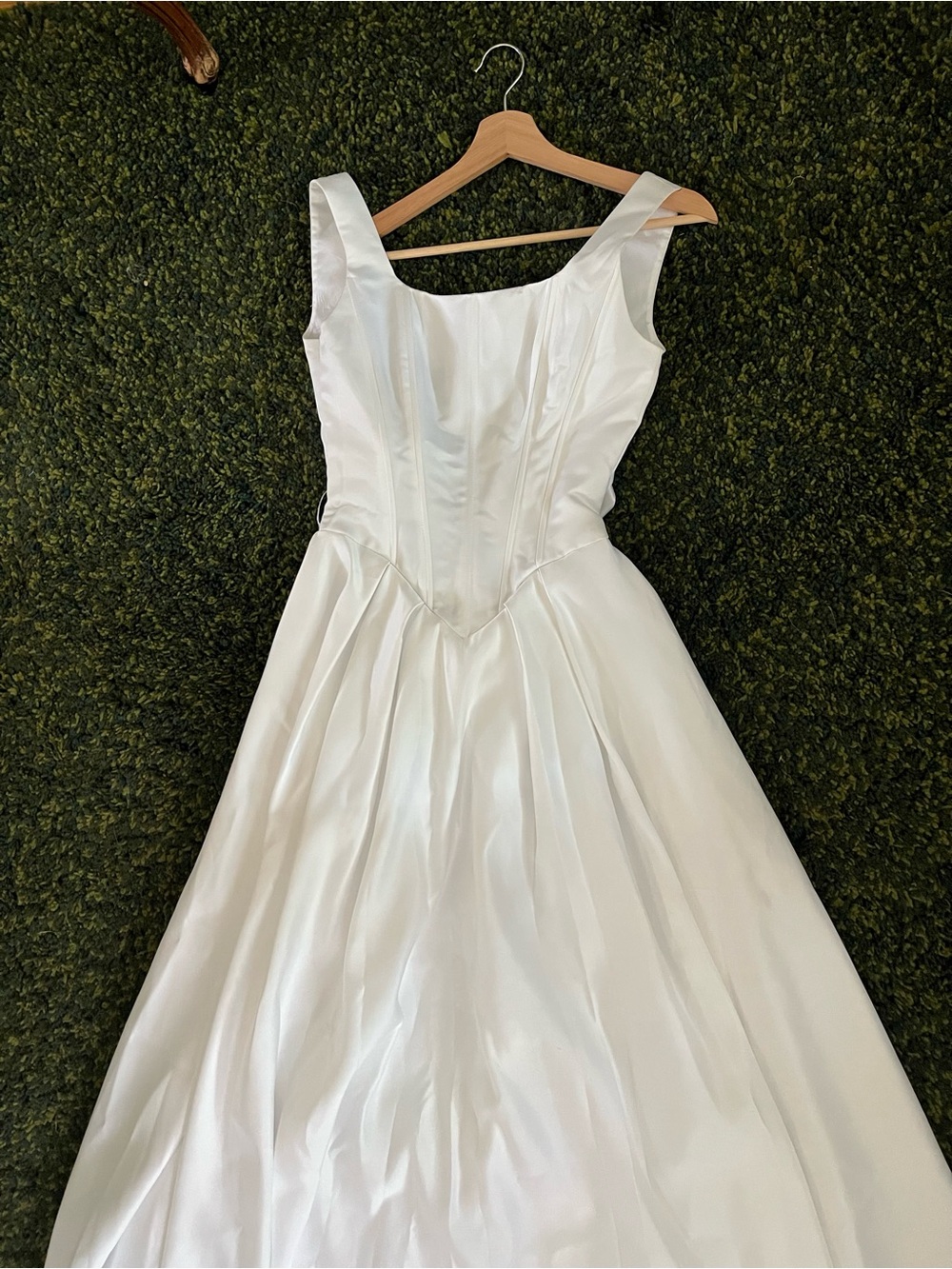 Kalla Collection Square Neck Basque Waist Bridal Gown